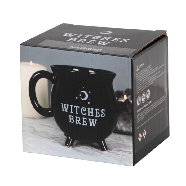 Witches Brew Cauldron Mug Candle - Image 3