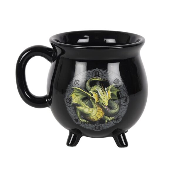 Mabon Colour Changing Cauldron Mug by Anne Stokes - Image 2