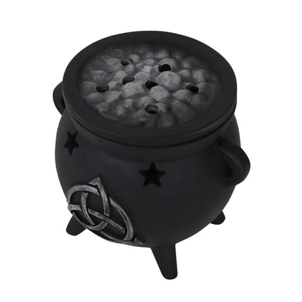 Triquetra Cauldron Incense Cone Holder - Image 2