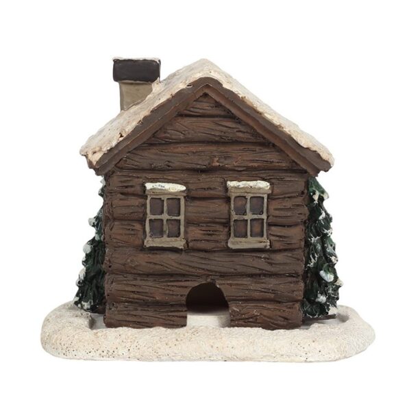 Log Cabin Incense Cone Burner - Image 2