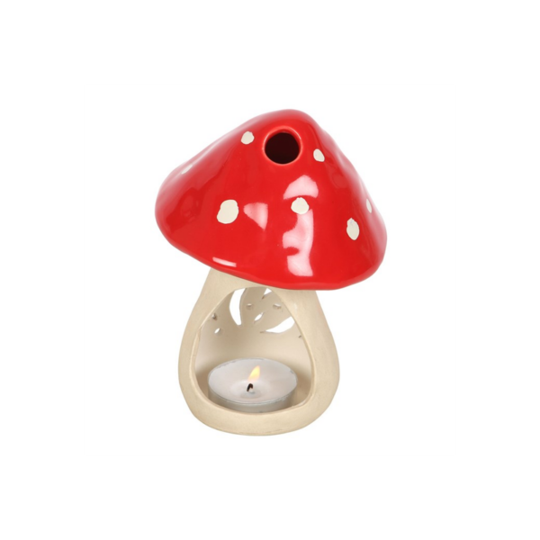 Ceramic Mushroom Tealight Candle Holder - Image 3