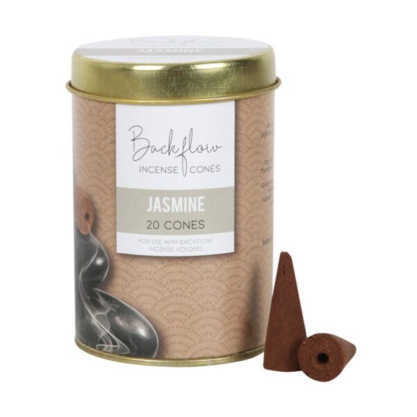 6 Tins of Elements Jasmine Jumbo Backflow Cones - Image 2