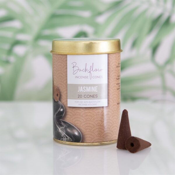 6 Tins of Elements Jasmine Jumbo Backflow Cones - Image 4