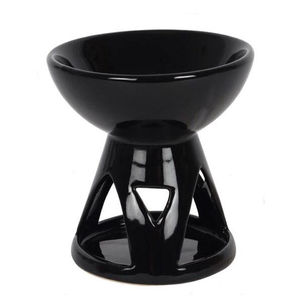 Black Deep Bowl Oil Burner - Image 2