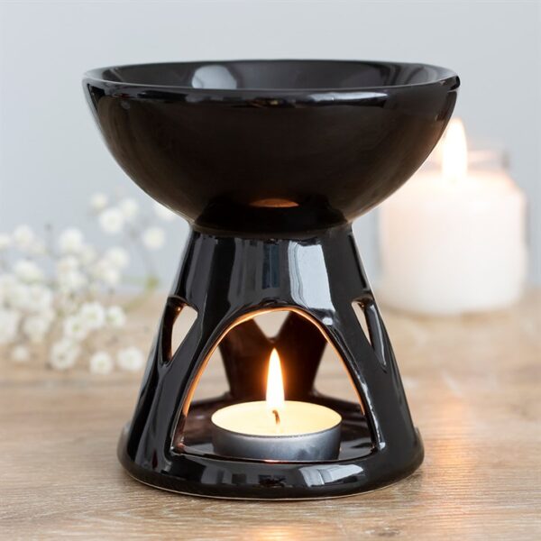 Black Deep Bowl Oil Burner - Image 4