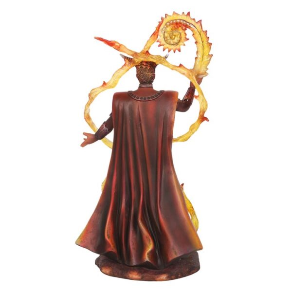 Fire Elemental Wizard Figurine by Anne Stokes - Image 3