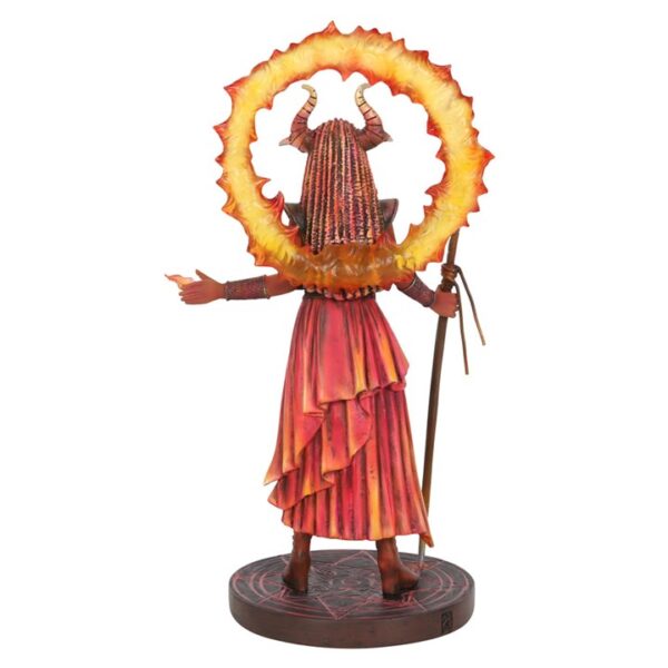 Fire Elemental Sorceress Figurine by Anne Stokes - Image 3