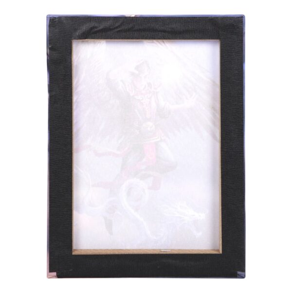 19x25cm Air Element Wizard Canvas Plaque by Anne Stokes - Image 3