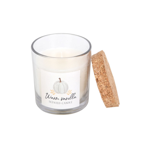 Warm Vanilla Autumn Candle - Image 4