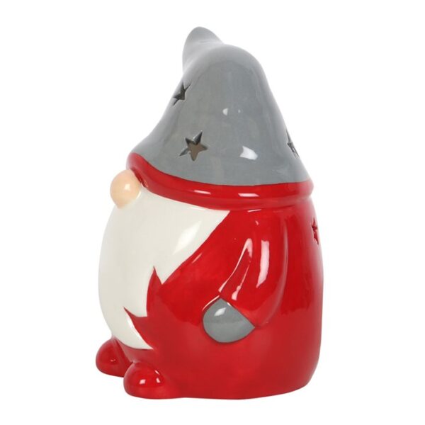 Red and Grey Gonk Tealight Holder - Image 2