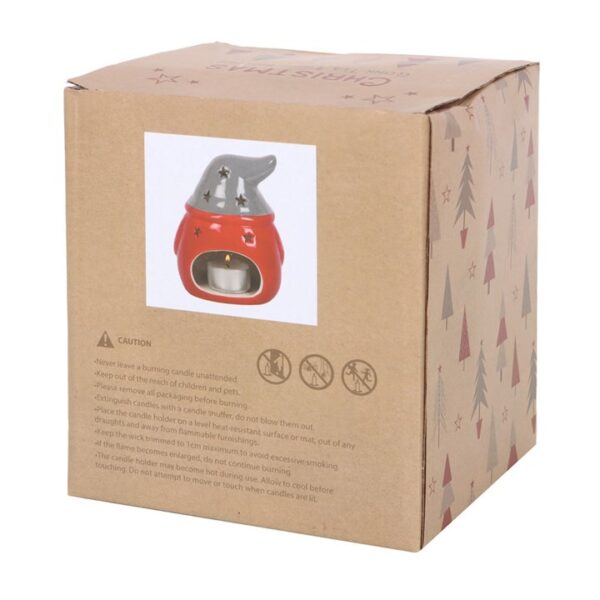 Red and Grey Gonk Tealight Holder - Image 6