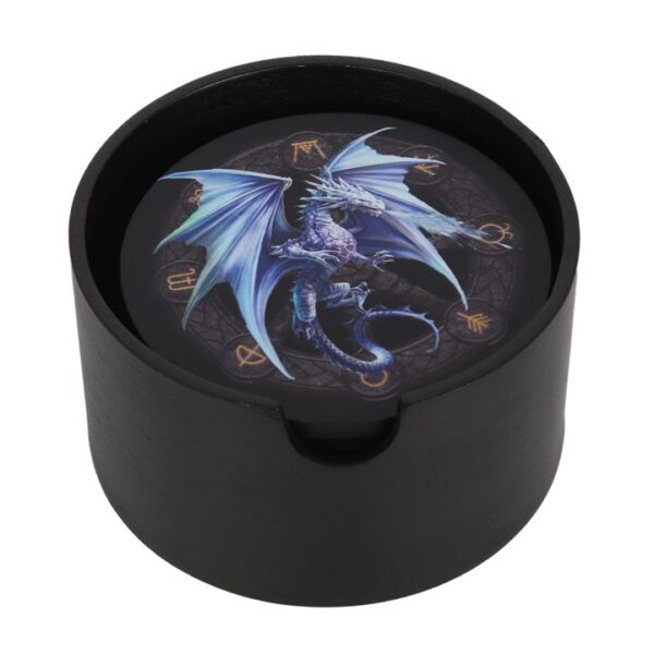 Dragons of the Sabbats Coaster Set by Anne Stokes - Image 2