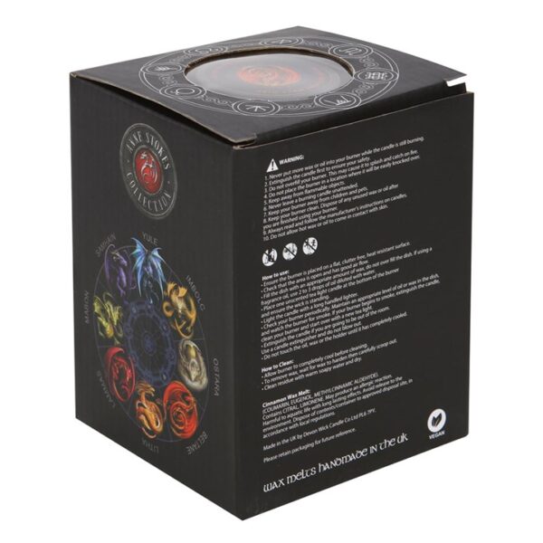 Beltane Wax Melt Burner Gift Set by Anne Stokes - Image 5