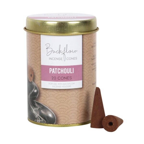 6 Tins of Elements Patchouli Jumbo Backflow Cones - Image 2