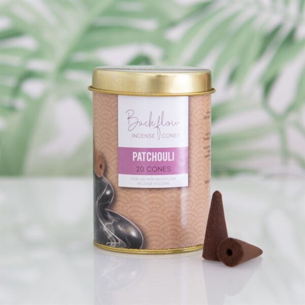 6 Tins of Elements Patchouli Jumbo Backflow Cones - Image 4