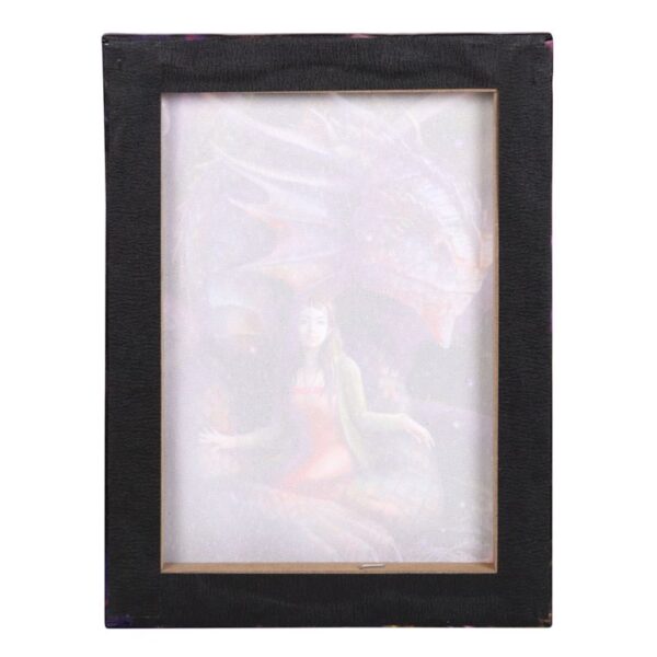 19x25cm Spirit Dragon Canvas Plaque by Anne Stokes - Image 3