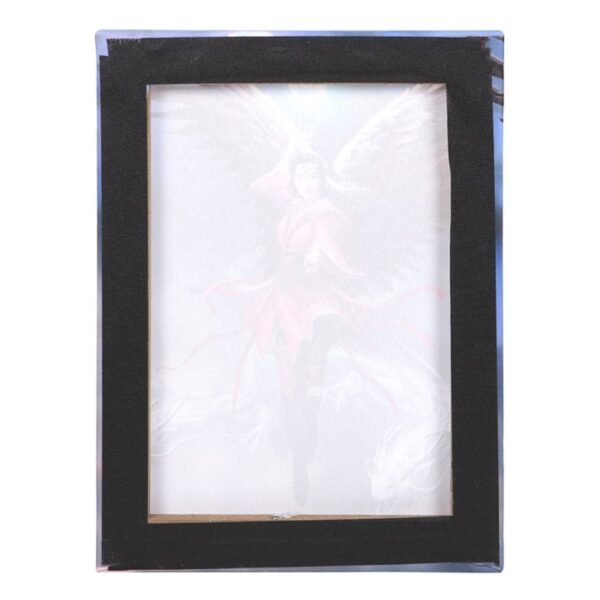 19x25cm Air Element Sorceress Canvas Plaque by Anne Stokes - Image 3