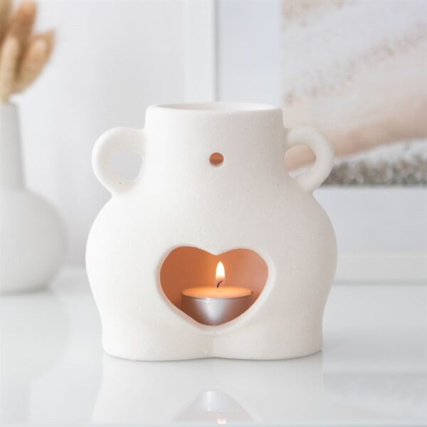 Cream Speckle Bum Oil Burner - Image 5