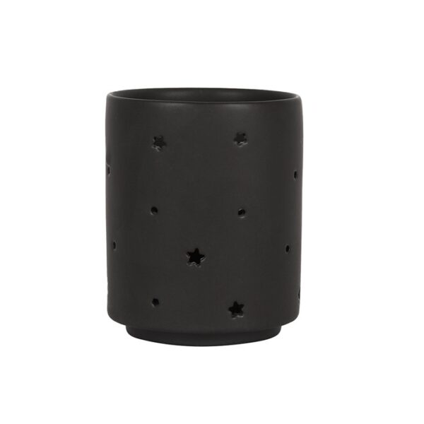 Small Black Mystical Moon Cut Out Tealight Holder - Image 2