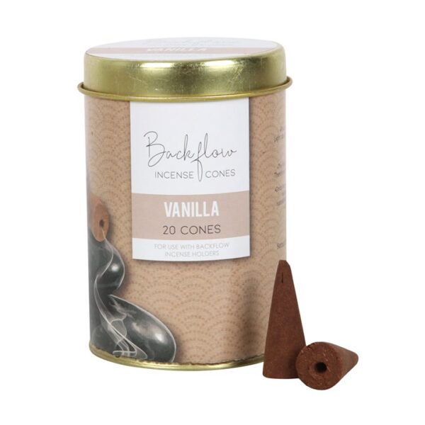 6 Tins of Elements Vanilla Jumbo Backflow Cones - Image 2