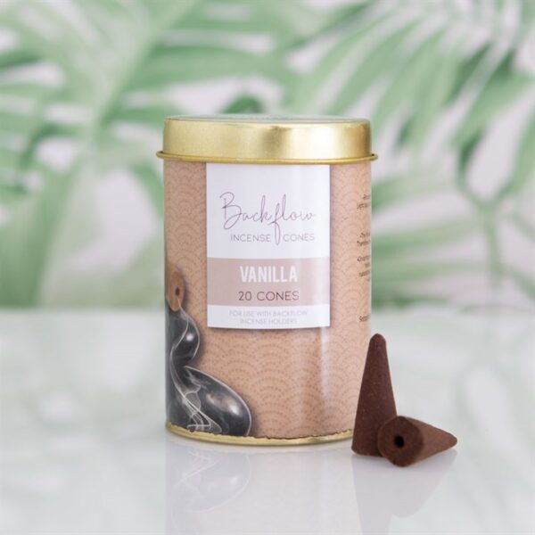 6 Tins of Elements Vanilla Jumbo Backflow Cones - Image 4