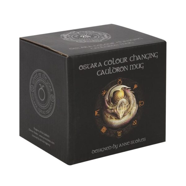 Ostara Colour Changing Cauldron Mug by Anne Stokes - Image 4