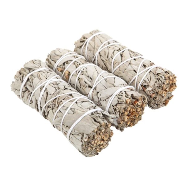 Set of 3 White Sage Smudge Wands - Image 4