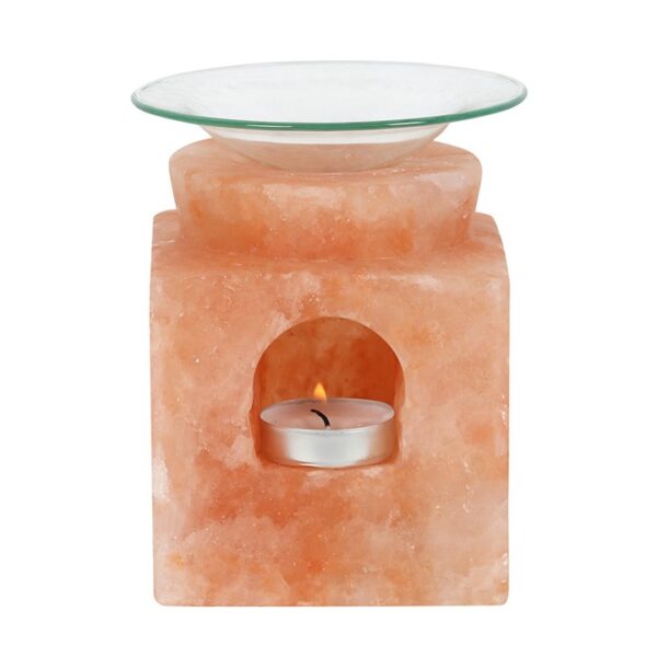 Cube Himalayan Salt Oil Burner - Image 2