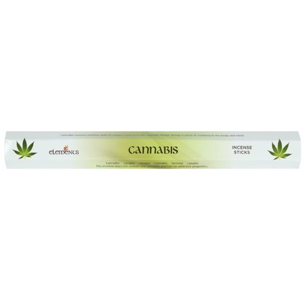 Set of 6 Packets of Elements Cannabis Incense Sticks - Image 2