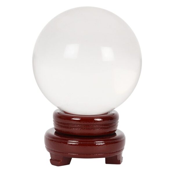 13cm Crystal Ball with Stand - Image 2