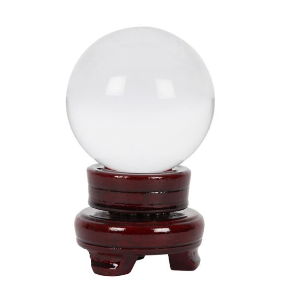 8cm Crystal Ball with Stand - Image 2
