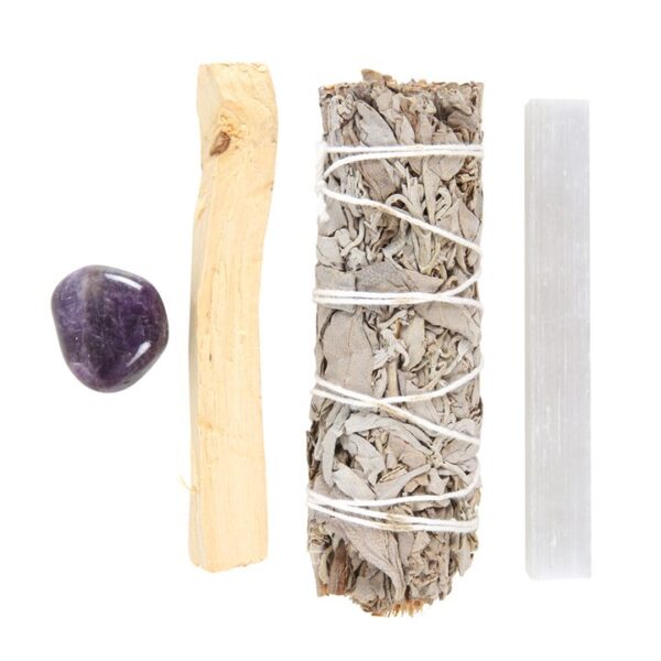 Smudge Kit with Amethyst Crystal - Image 4