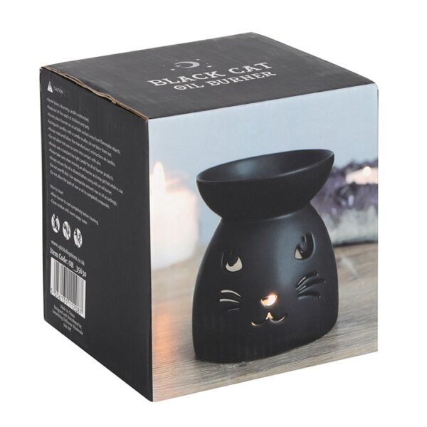 Black Cat Cut Out Oil Burner - Image 3