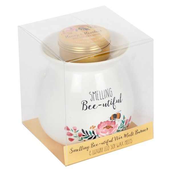 Large Smelling Bee-utiful Wax Melt Burner Gift Set - Image 5