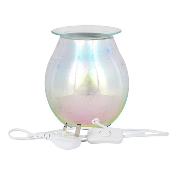 3D Firework Effect Light Up Electric Oil Burner - Image 3