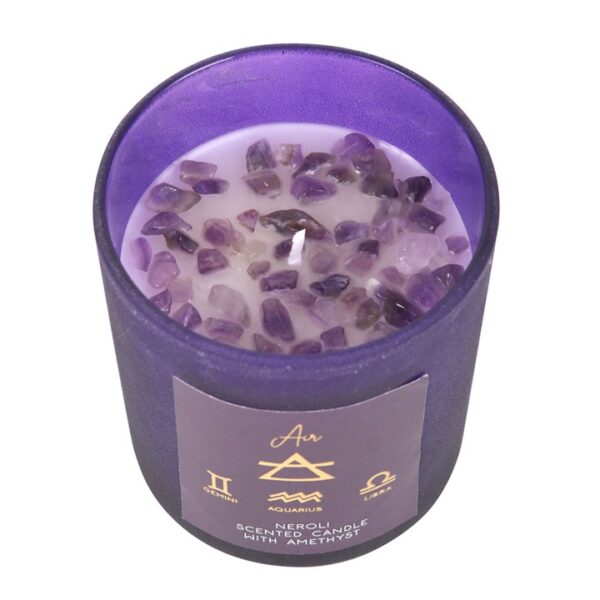 Air Element Neroli Crystal Chip Candle - Image 2