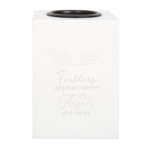 Feathers Appear Angel Wing Tealight Holder - Image 3