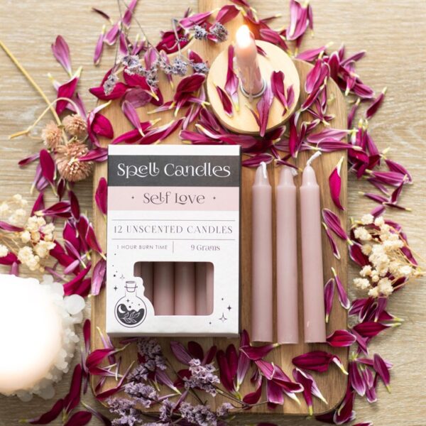 Pack of 12 Self Love Spell Candles - Image 5