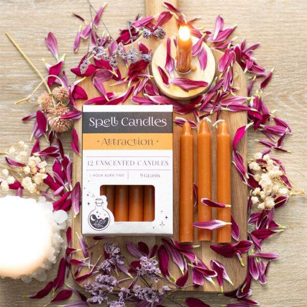 Pack of 12 Attraction Spell Candles - Image 5