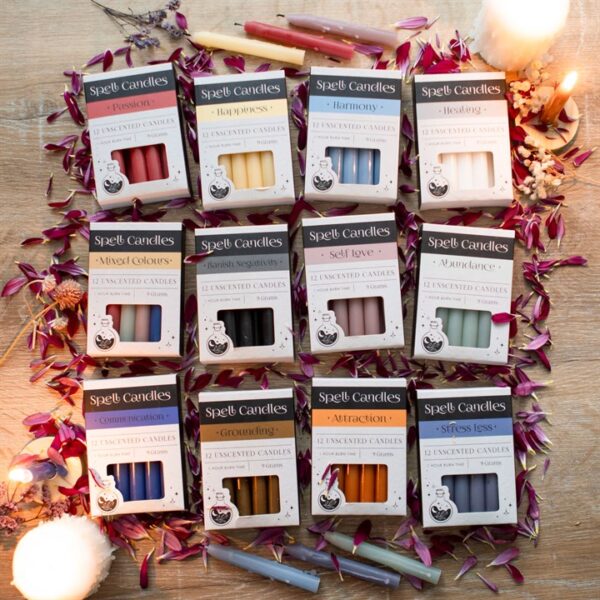 Pack of 12 Attraction Spell Candles - Image 6