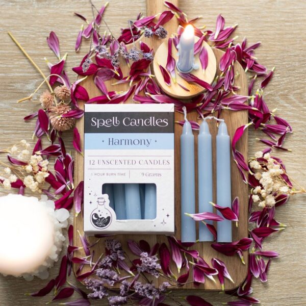 Pack of 12 Harmony Spell Candles - Image 5