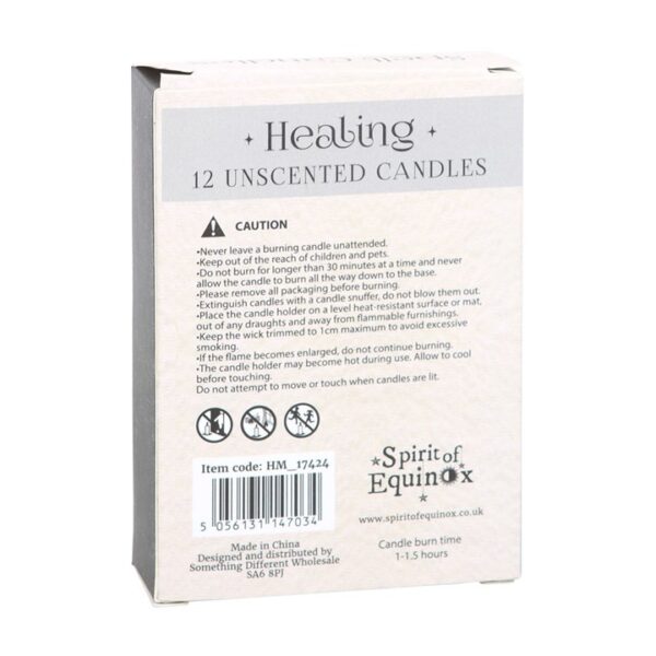 Pack of 12 Healing Spell Candles - Image 2