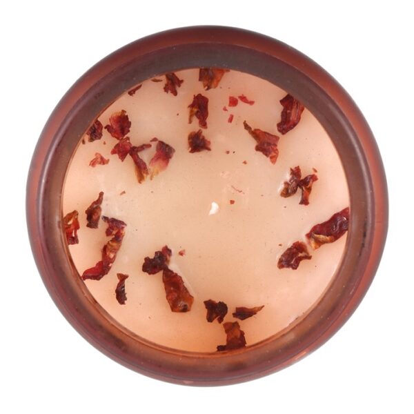 Rose Petal Infused Self Love Spell Candle - Image 3