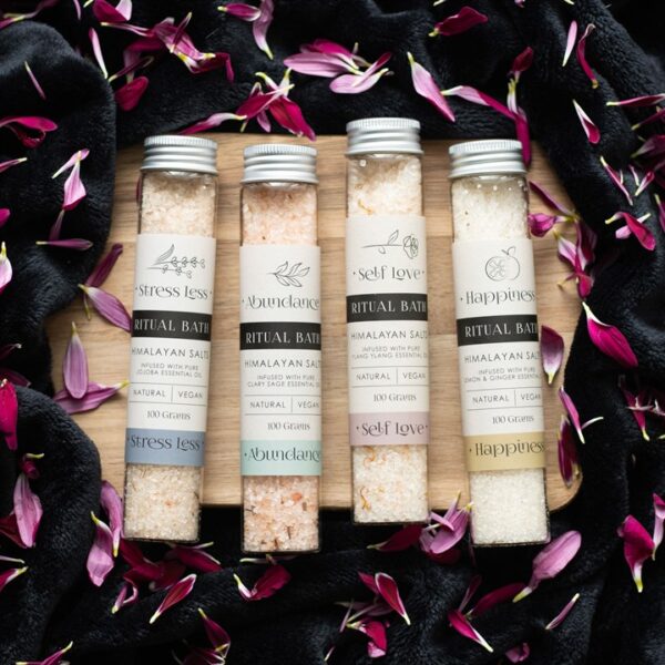 Herbal Ritual Bath Salt Gift Set - Image 4