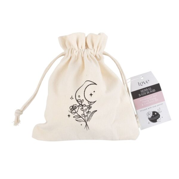 'Love' Herbal Ylang Ylang Bath Bomb - Image 3