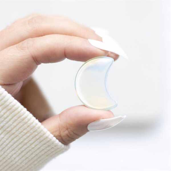 Stay Wild Opalite Crystal Moon in a Bag - Image 5