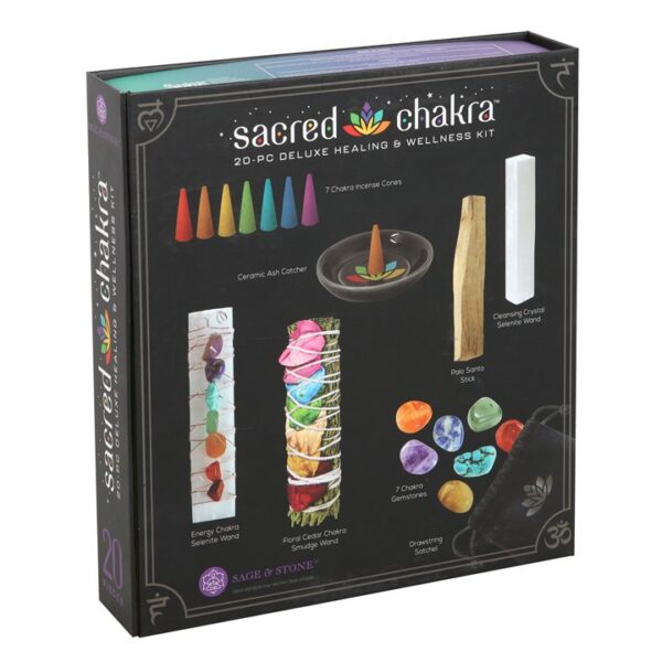Sacred Chakra Deluxe Healing and Wellness Kit - Image 2