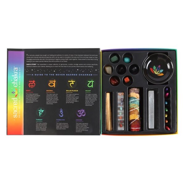 Sacred Chakra Deluxe Healing and Wellness Kit - Image 3