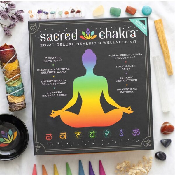 Sacred Chakra Deluxe Healing and Wellness Kit - Image 5