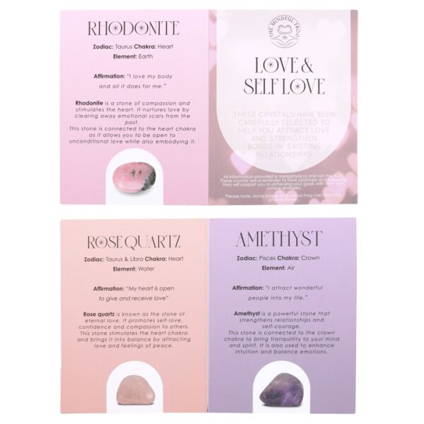 Love & Self Love Healing Crystal Set - Image 3